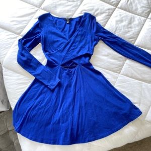 Blue dress